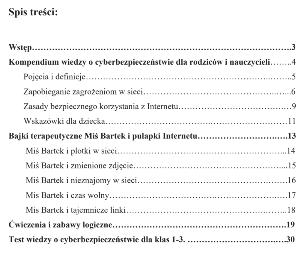Miś Bartek i pułapki internetu 2