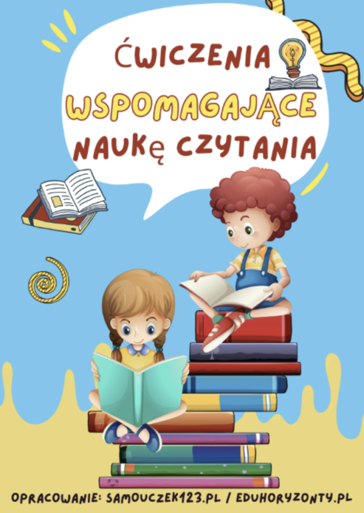 Ćwiczenia wspomagające naukę czytania