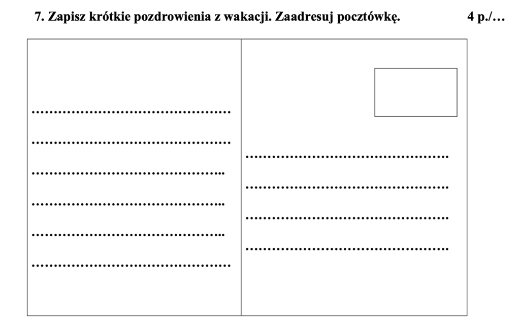 Przykładowe zadania 6