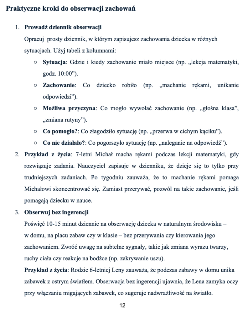 Jak rozumieć i wspierać potrzeby dziecka w spektrum autyzmu - fragment 1
