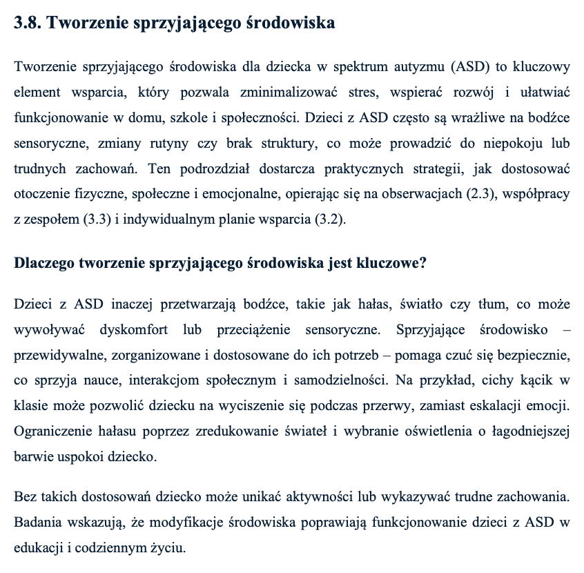 Jak rozumieć i wspierać potrzeby dziecka w spektrum autyzmu - fragment 4